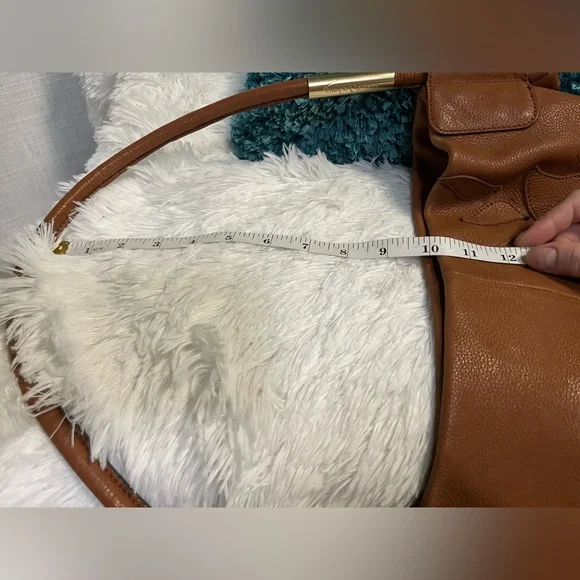 Foley + Corinna Lilli bucket tote in honey brown - Picture 10 of 13